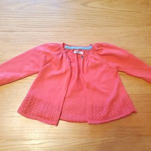 Mini Boden sweater 12-18 months, rose pink